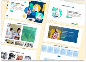 webiste sekolah modern